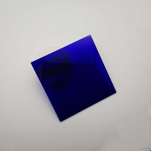 qb3青蓝色光学玻璃 有色滤光片 选择吸收可定制玻璃